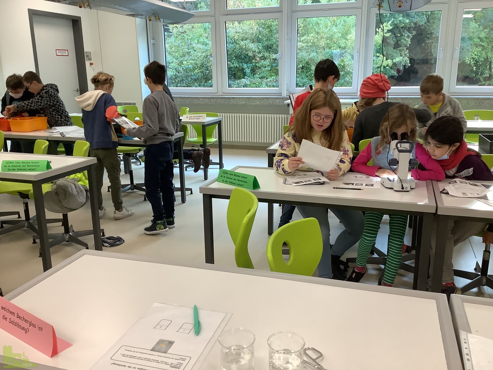 Kleine Forscher an der Hardenstein-Gesamtschule